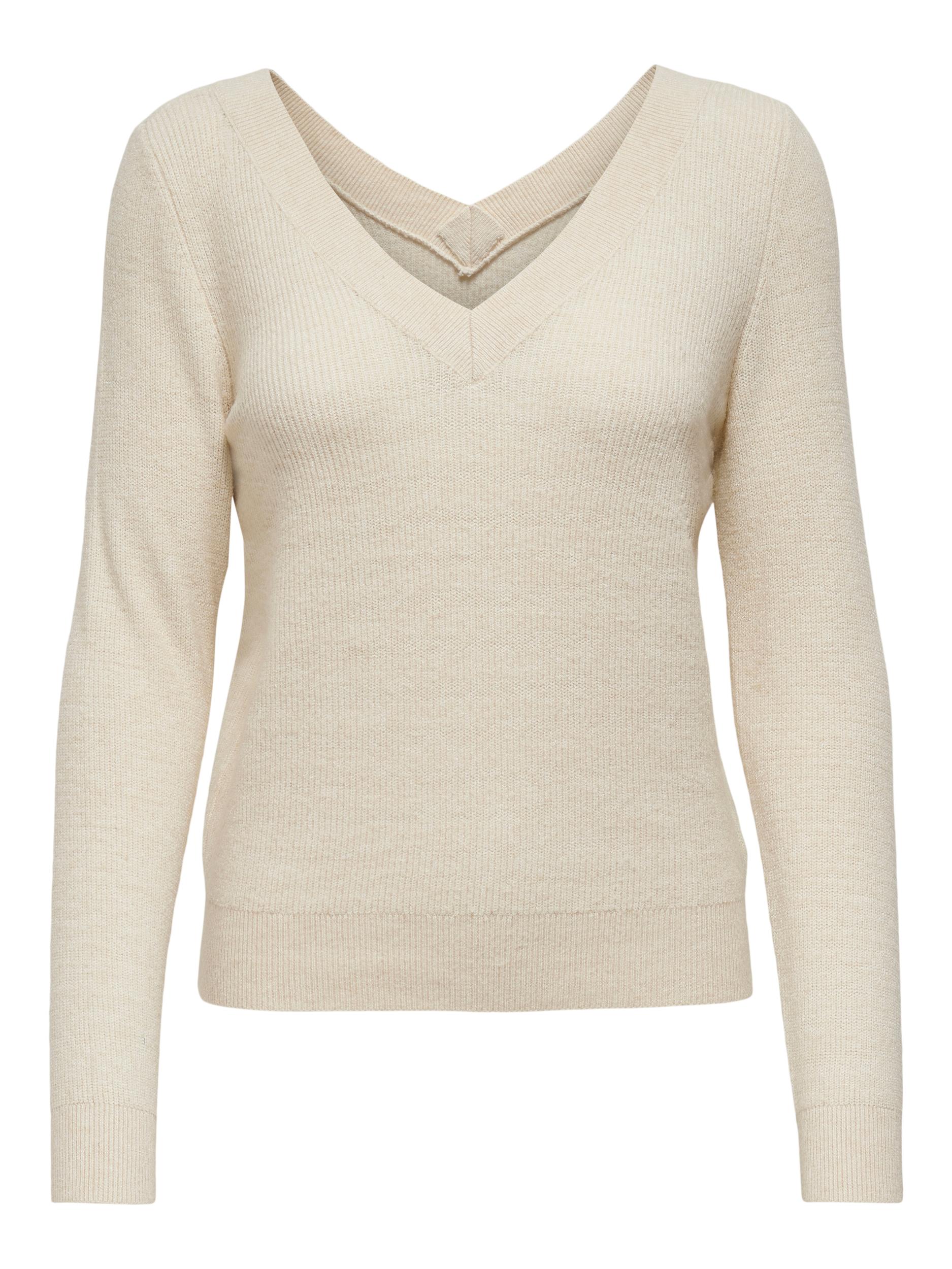 Donna PROMO ONLY Pullover in Bianco Lana 