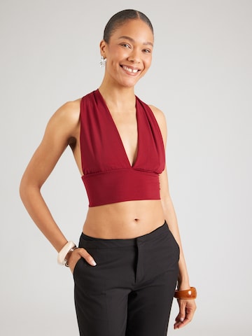 ABOUT YOU Toppi 'Ayana' värissä punainen: etupuoli