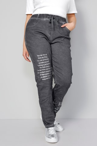 MIAMODA Loose fit Pants in Grey: front