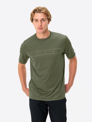 VAUDE Funktionsshirt 'Qimsa' in Grün: Vorderseite