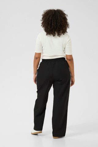 Loosefit Pantalon 'KCVenessa' KAFFE CURVE en noir