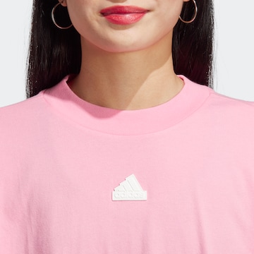 ADIDAS SPORTSWEAR Performance Shirt 'Future Icons 3-Stripes' in Pink