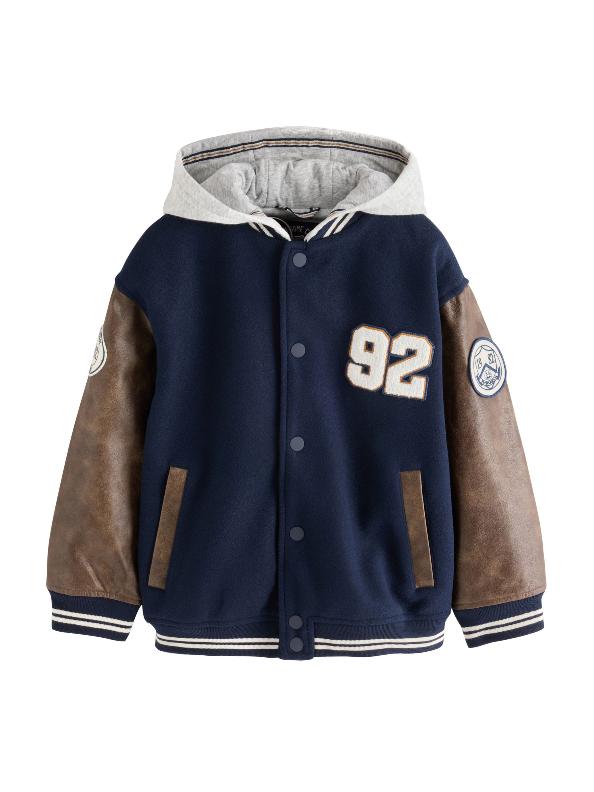 Next - Chaqueta de entretiempo en azul: frente