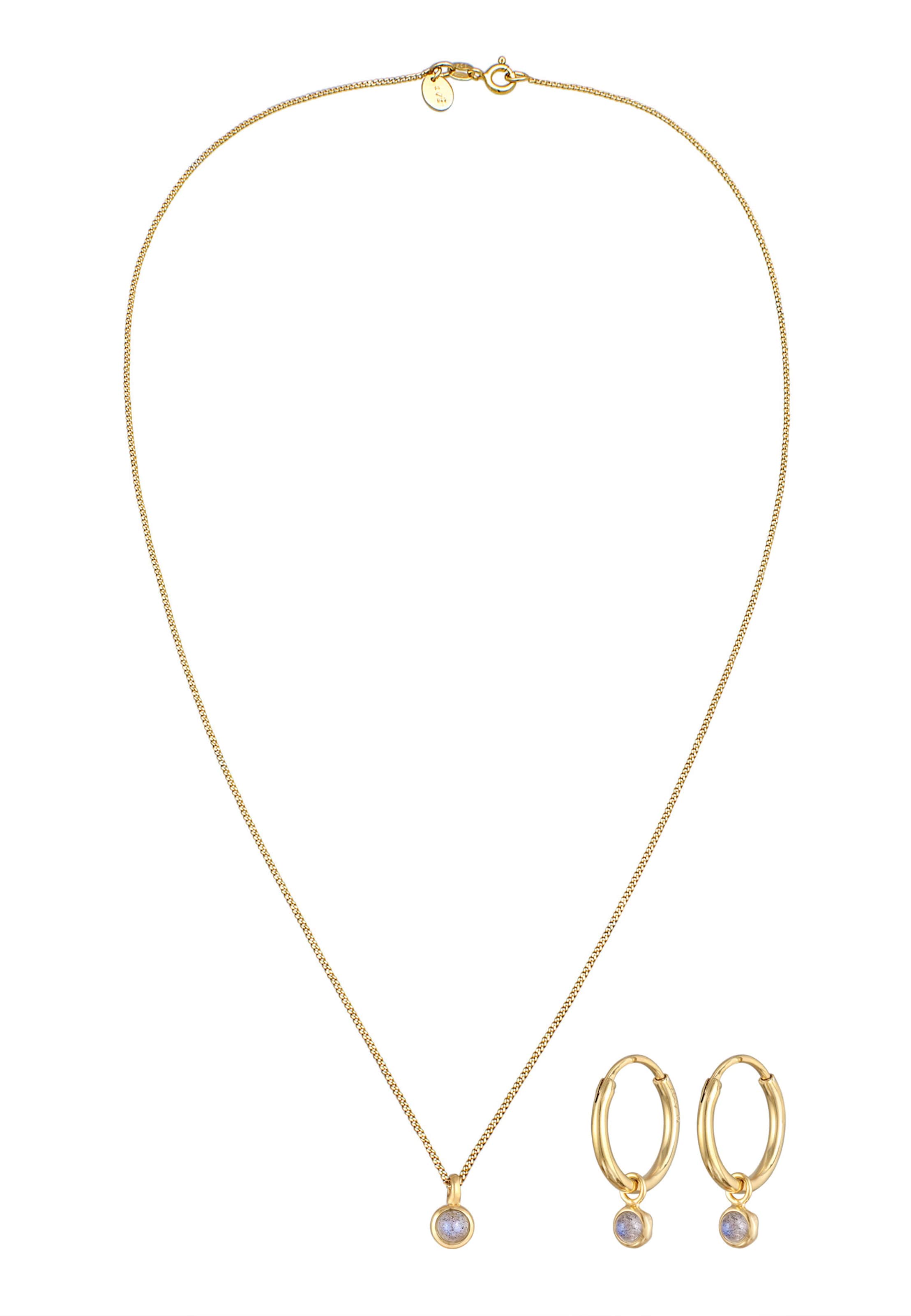 Parure de bijoux ELLI PREMIUM en or : devant