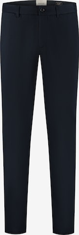 Dstrezzed Bootcut Chinohose 'Lancaster' in Blau: Vorderseite