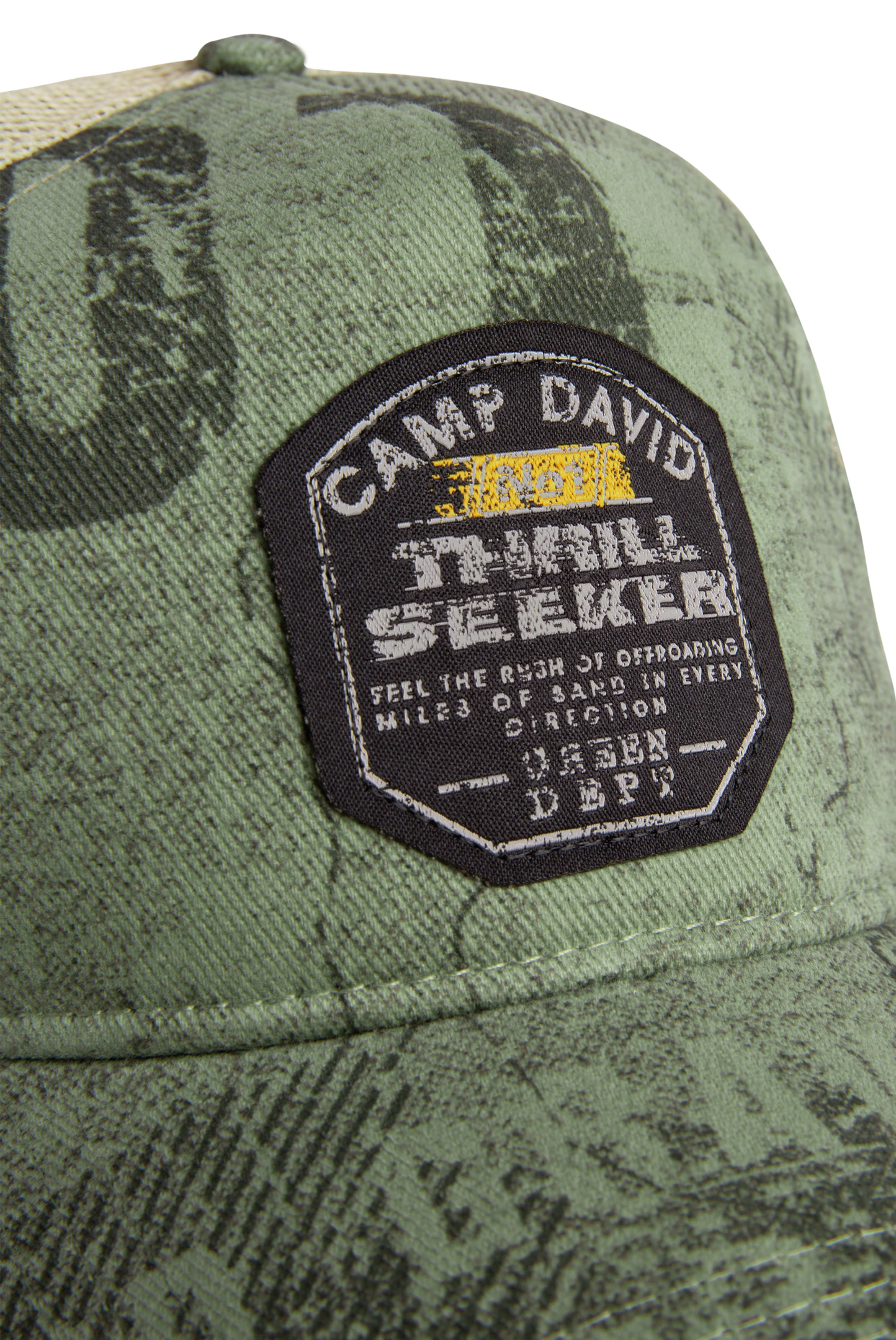 CAMP DAVID Cap in Green