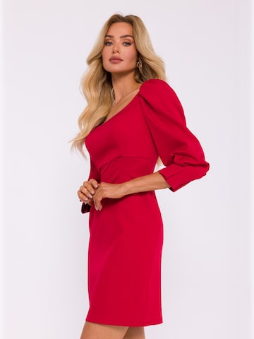 made of emotion - Vestido en rojo