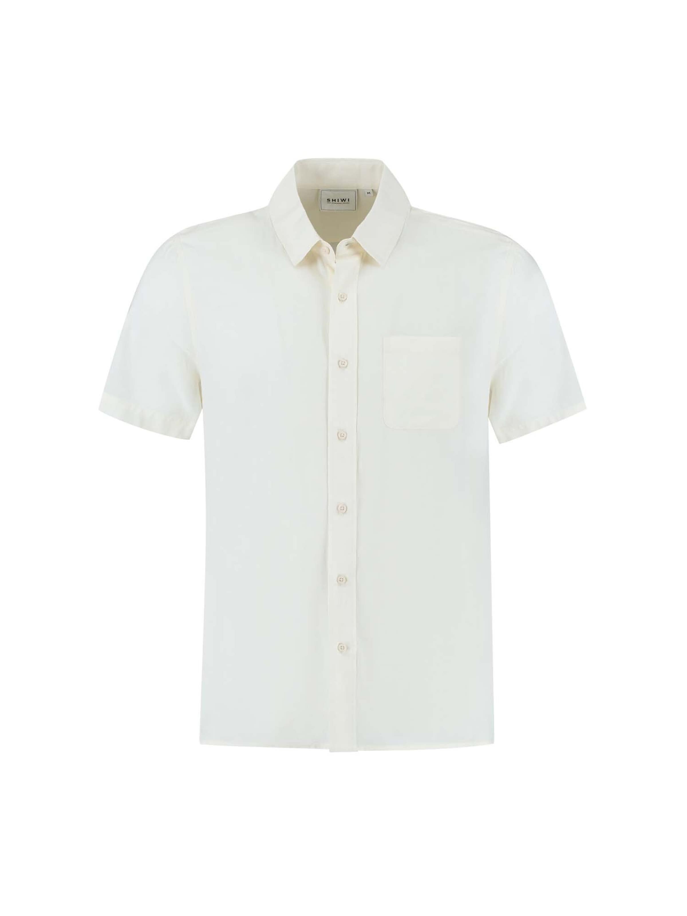 Shiwi Regular fit Button Up Shirt 'ETHAN' in White: front