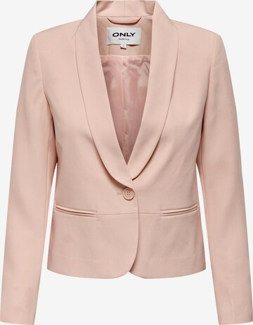 Blazer 'ELLY' ONLY en rose : devant