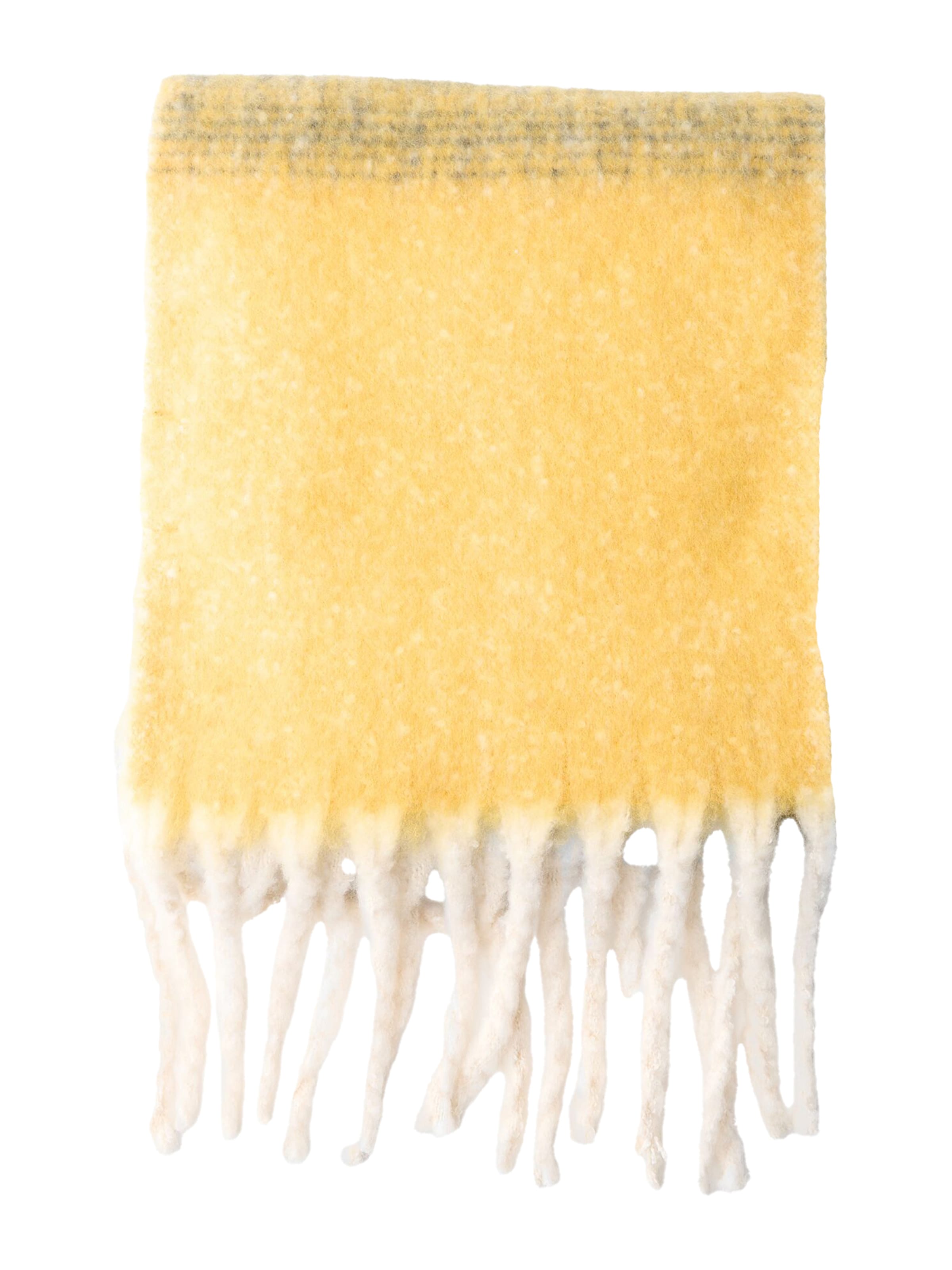 Fular de la Bershka pe gri: față