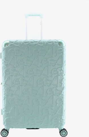 ELLE Suitcase 'Alors' in Green: front