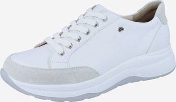 Finn Comfort Athletic Lace-Up Shoes in White: front