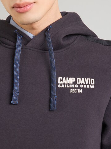 CAMP DAVID Sweatshirt in Blue