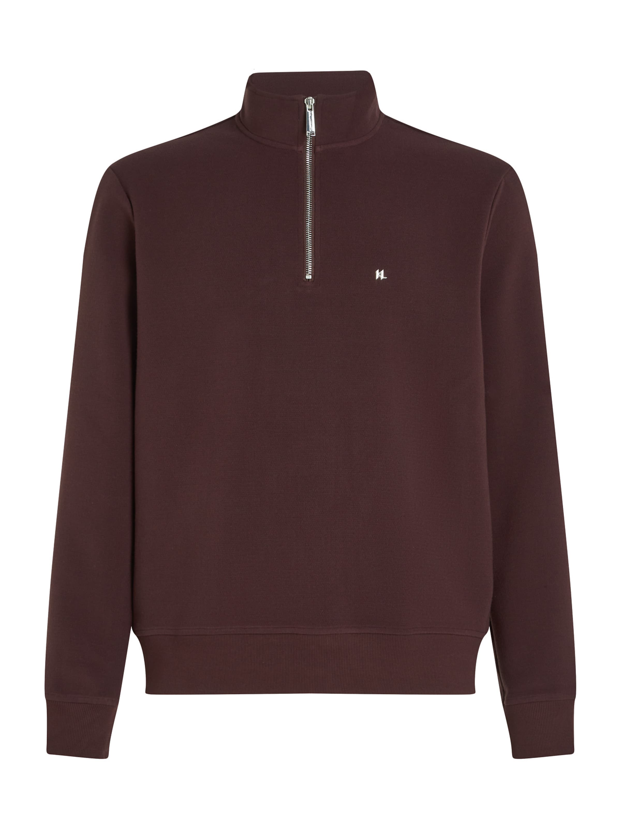 Karl Lagerfeld Majica | rjava barva: sprednja stran