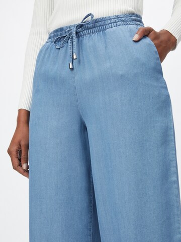 ONLY Wide leg Jeans 'POPPY' in Blue