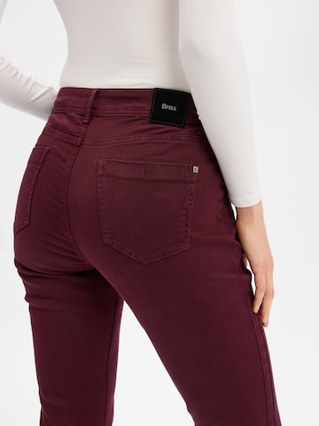 BRAX Skinny Jeans 'Shakira' in Rood