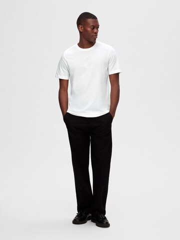 SELECTED HOMME Póló 'CORMAC' - fehér