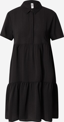 JDY Shirt Dress in Black: front