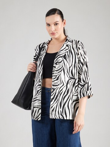 Blazer 'CARYAVA' di ONLY Carmakoma in grigio: frontale