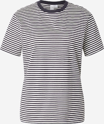 & Other Stories Majica | modra barva: sprednja stran