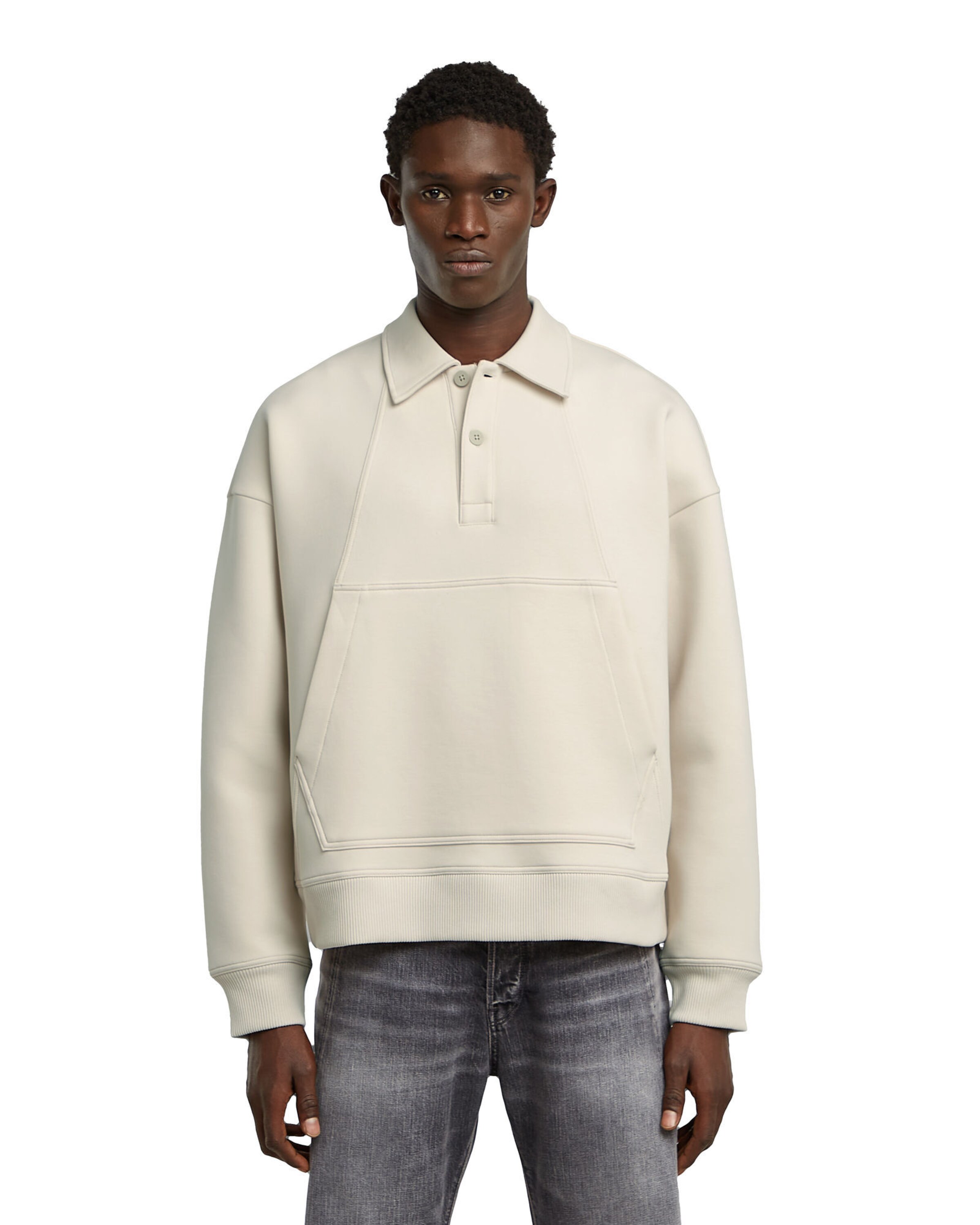 G-STAR Sweater in White: front