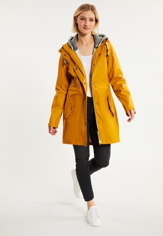 Manteau fonctionnel Schmuddelwedda en jaune