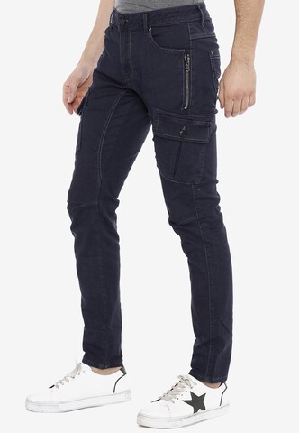 CIPO & BAXX Regular Cargojeans 'Akin' in Blauw