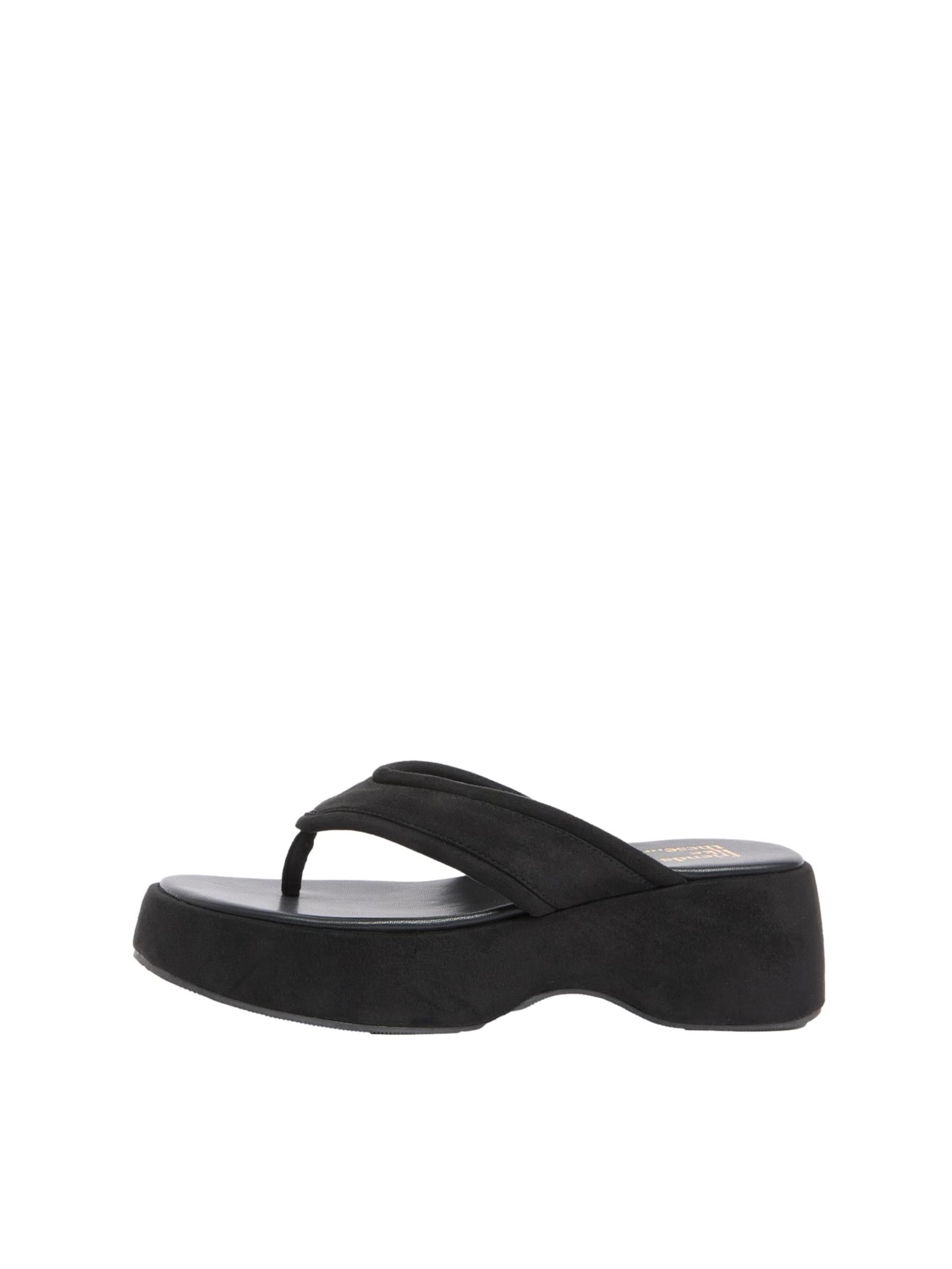 melns Friends Like These Sandales: no priekšpuses