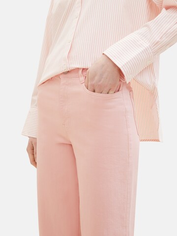 TOM TAILOR DENIM Loosefit Jeans i pink