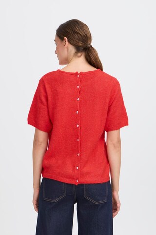 ICHI Sweater 'IHKAMARA' in Red