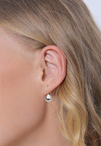 Nenalina Oorbellen in Grijs: voorkant