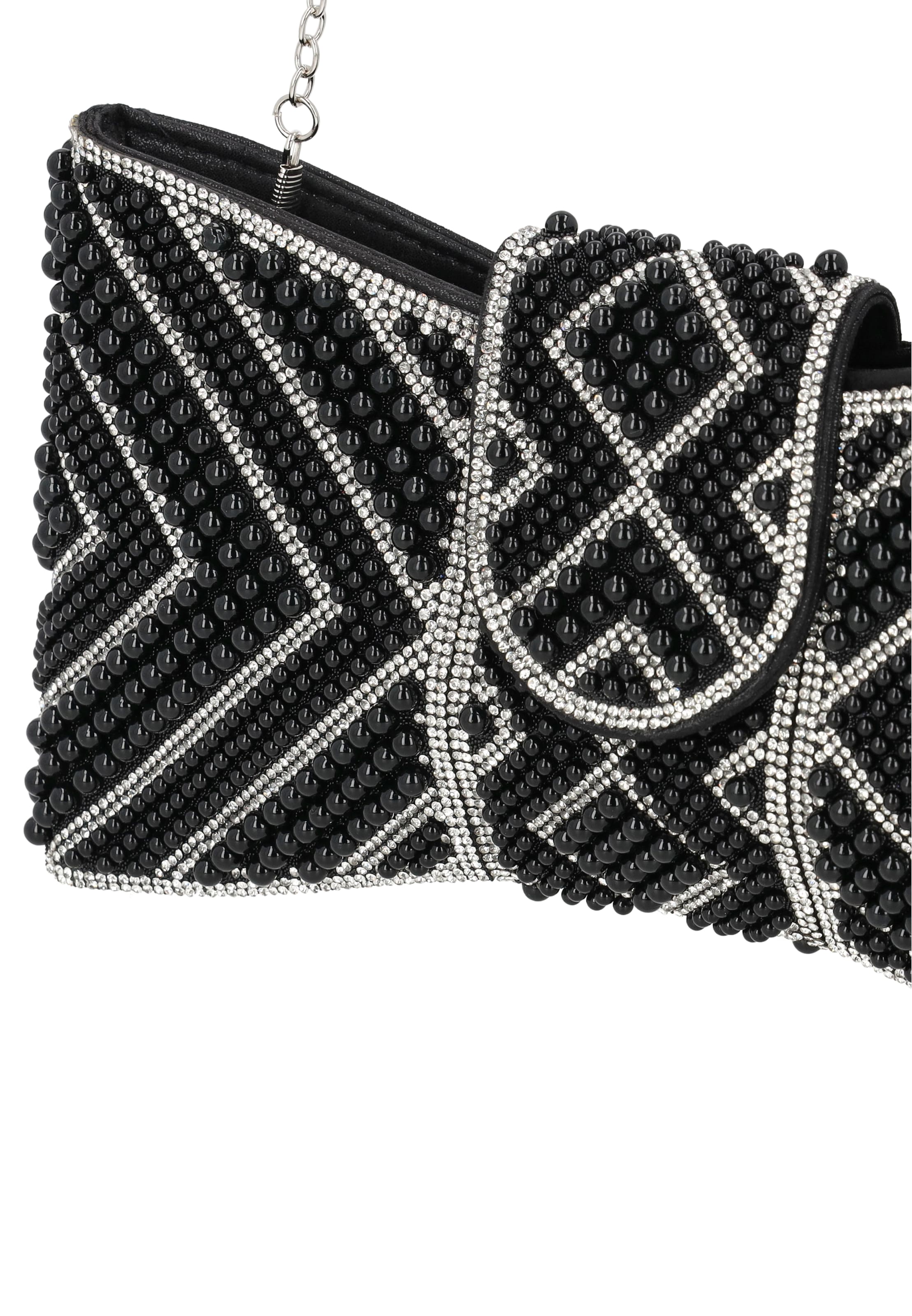 faina Clutch in Black
