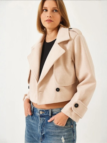 Bianco Lucci Tussenjas in Beige