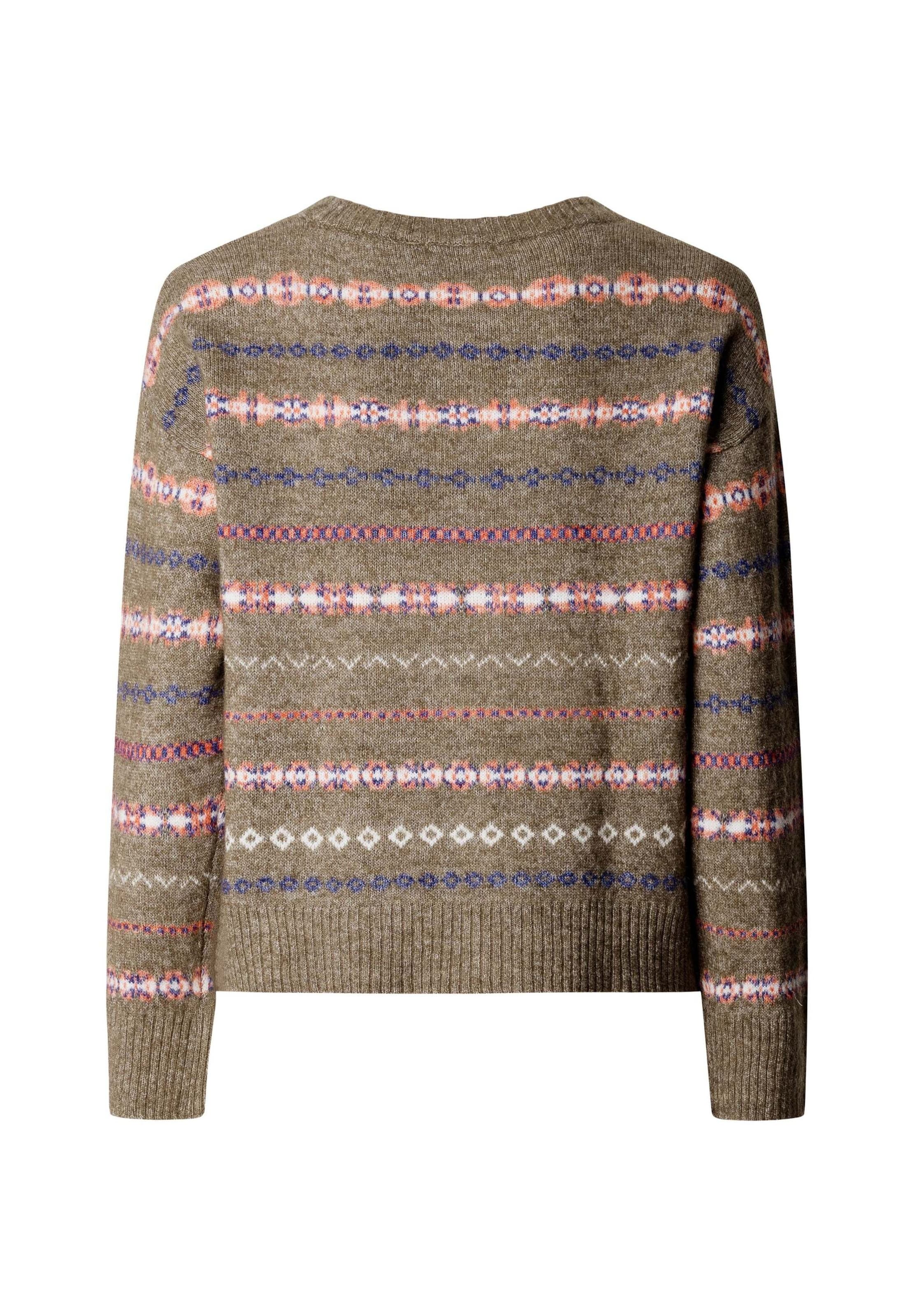 Pull-over ' ALAINA ' Pepe Jeans en vert : devant