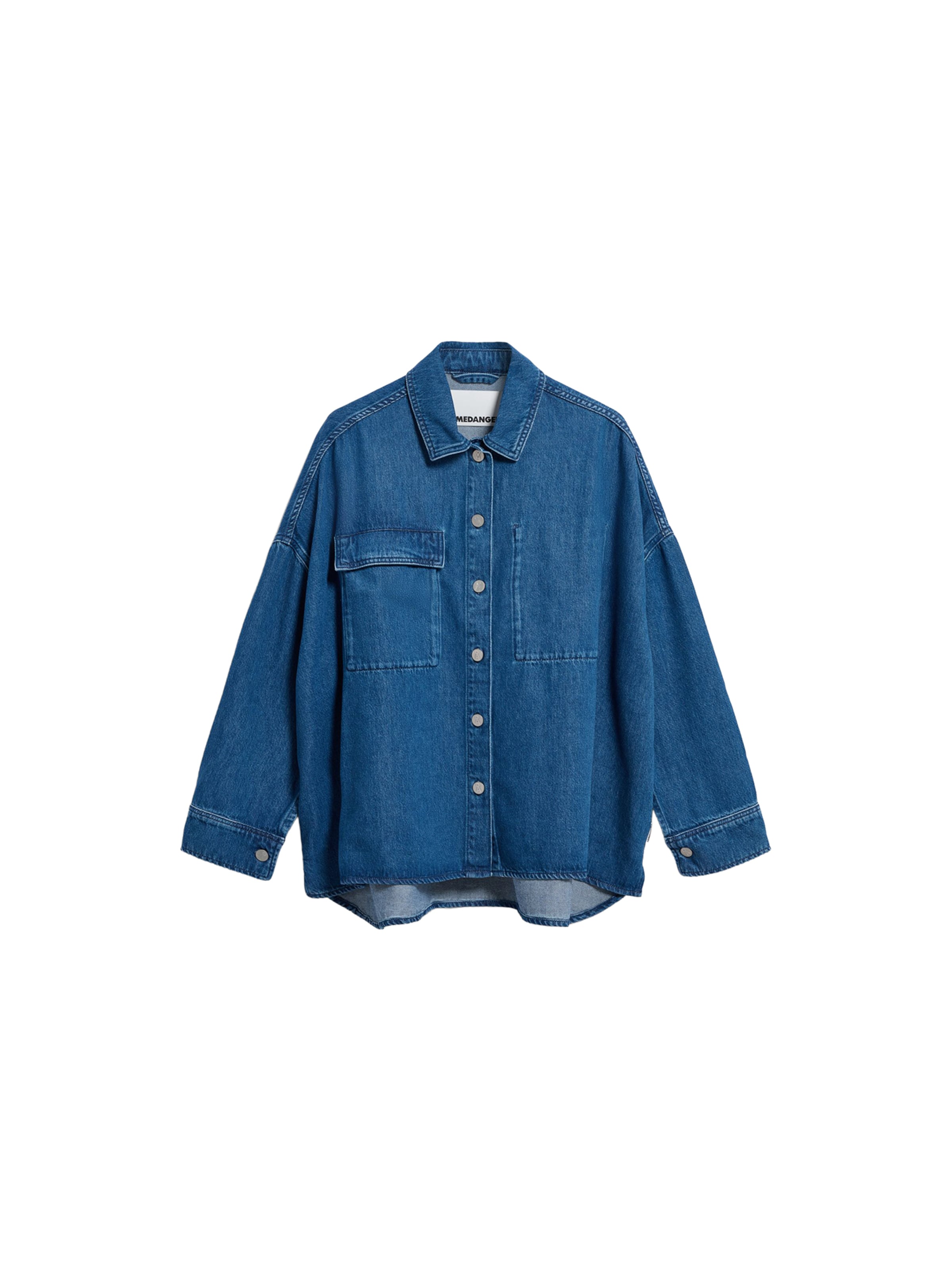 ARMEDANGELS Blouse in Blue: front