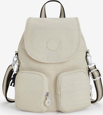 KIPLING - Mochila 'Firefly up' en blanco: frente