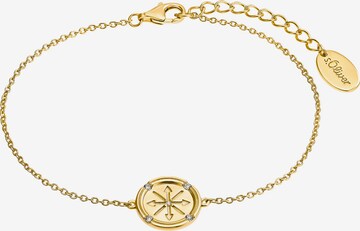 s.Oliver Bracelet in Gold: front