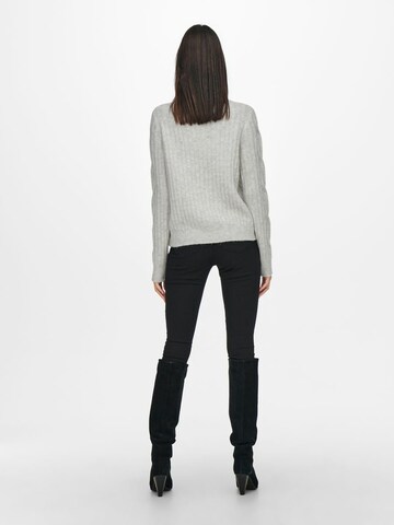 JDY Pullover 'Andrea' in Grau