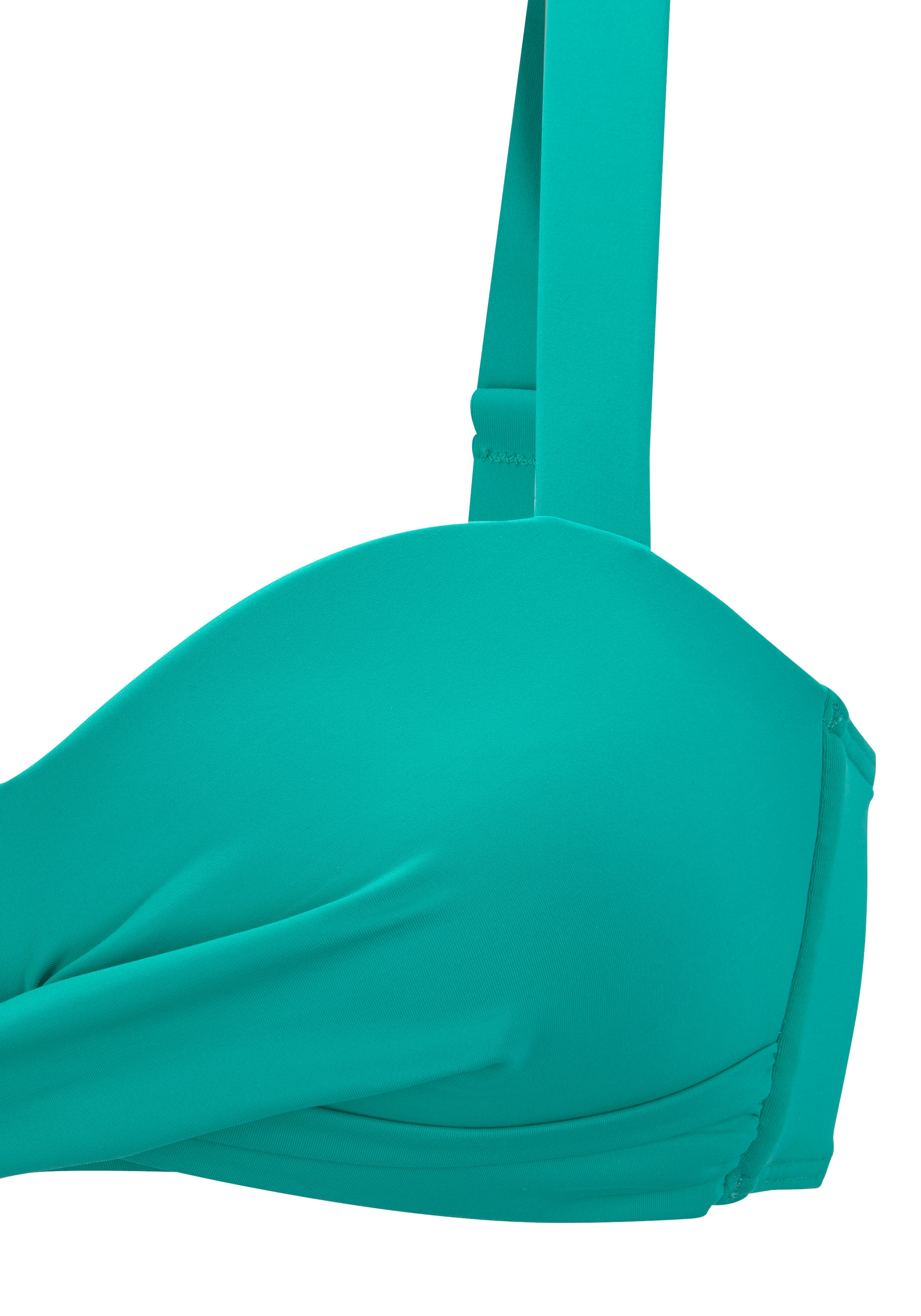 LASCANA Μπαλκονέ Τοπ μπικίνι σε πράσινο