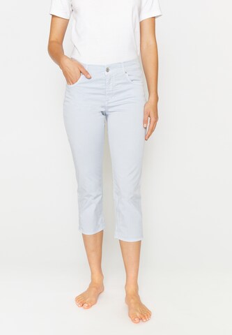 Angels Slimfit Jeans 'Cici' in Grijs: voorkant