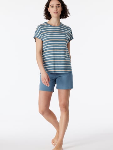 SCHIESSER Shorty 'Casual Essentials' in Blau