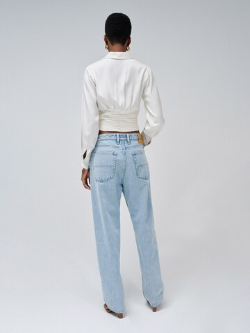 Chemisier Salsa Jeans en blanc