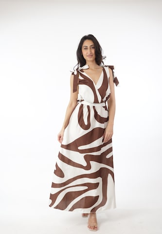 Elara Sommerkjole i brun