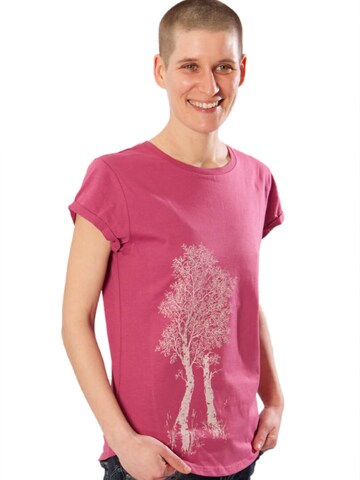 T-shirt 'Birke' Life-Tree en violet
