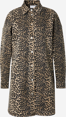 Rochie tip bluză de la VILA pe gri: față