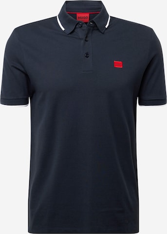 HUGO Red - Camiseta 'Deresino' en azul: frente