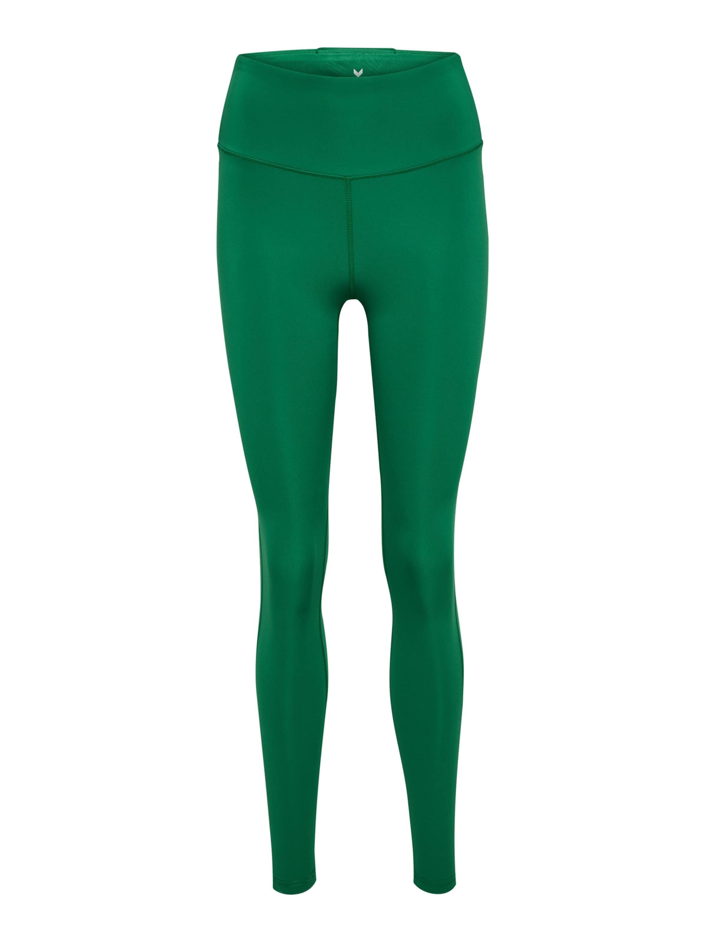 Hummel Skinny Παντελόνι φόρμας 'Pulse' σε πράσινο: μπροστά