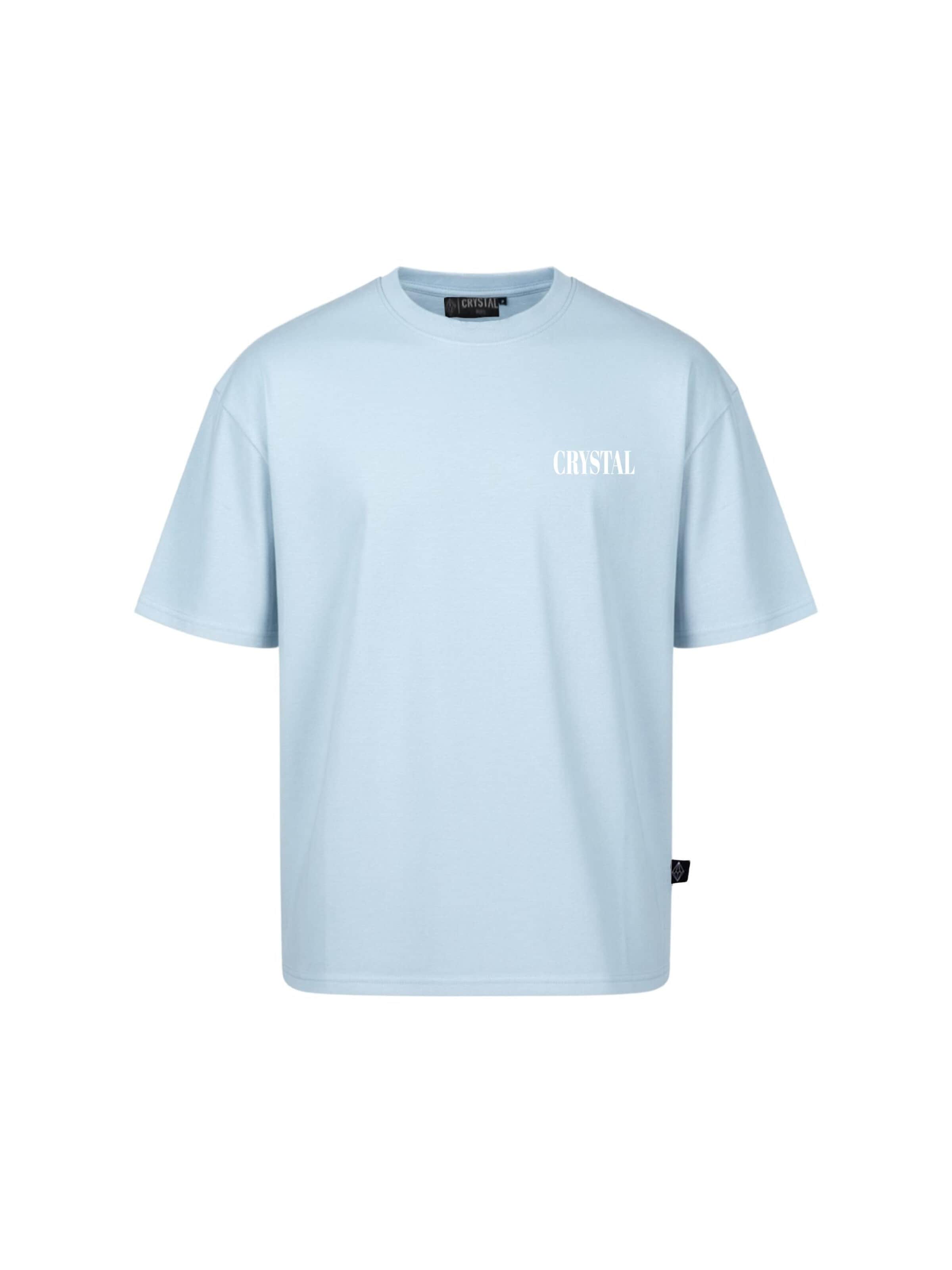 Crystal Paris Shirt 'Gentle' in Blue: front