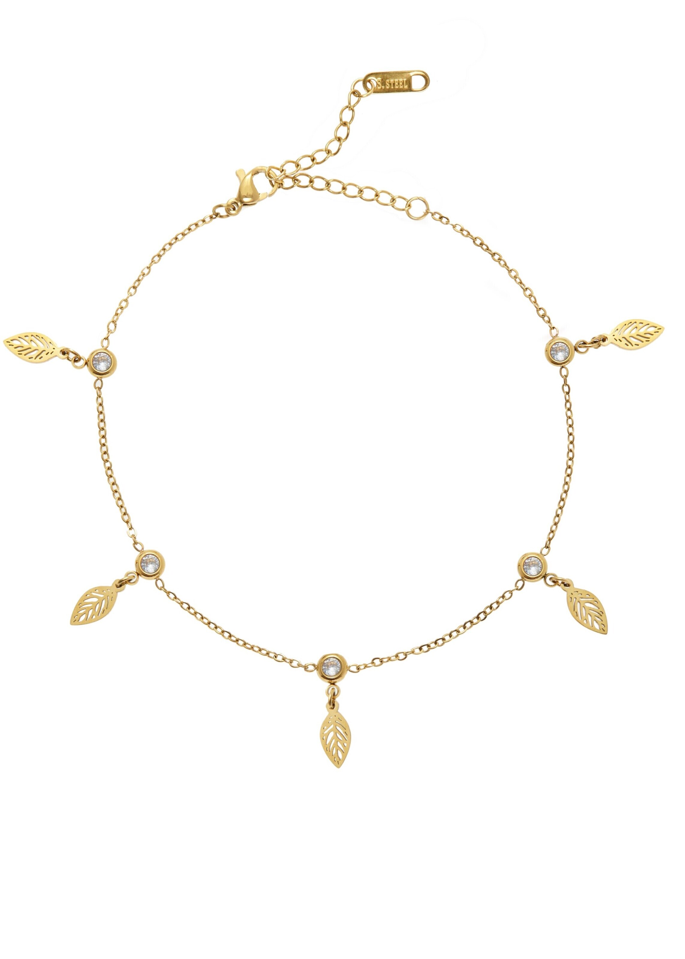 LASCANA Fußkette in Gold: Vorderseite