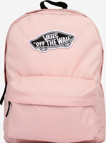 VANS Rucksack 'REALM' in Pink: predná strana